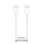Data kabl Pluginn fast PD 60W Type C na Type C beli 2m slika 2