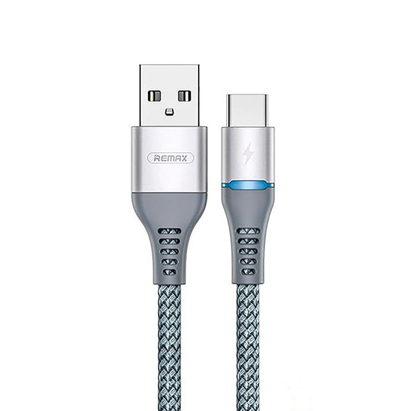 Data kabl REMAX Colorful RC-152a Type C sivi 1m slika 2