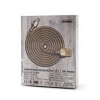 Data kabl REMAX King RC-063m micro USB zlatni 1m slika 2