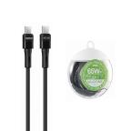 Data kabl REMAX Leya Series PD 65W Fast Charging RC-C091 Type C na Type C crni slika 5