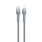 Data kabl REMAX Fast charging 20W PD RC-171 Type C na iPhone lightning srebrni 1m cena 1500 din slika