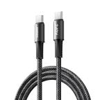 Data kabl REMAX Velocity CB25 Fast charging 240W Type C na Type C 240W 1.2m crni slika 4