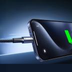 Data kabl REMAX Velocity CB25 Fast charging 30W Type C na iPhone lightning 1.2M crni slika 3