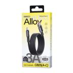 Data kabl REMAX Velocity CB25 Fast charging 3A USB na Type C 1.2M crni slika 2