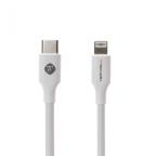 Data kabl Teracell Plus 27W Type C za iPhone 11/12/13 lightning beli 1m slika 2