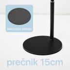Desktop drzac za mobilni telefon fleksibilni crni slika 4