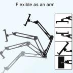 Desktop drzac za tablet J4 crni slika 5