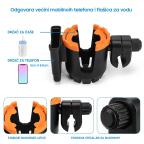 Drzac 2u1 za mobilni telefon i casu za bicikl slika 3