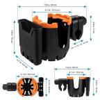 Drzac 2u1 za mobilni telefon i casu za bicikl slika 8