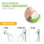 Drzac kablova JWD set 10u1 roze slika 9