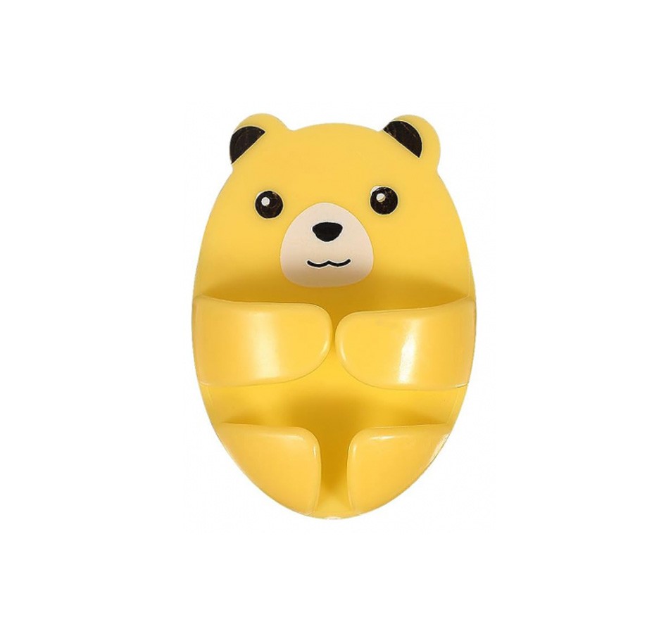 Drzac kablova medvedici JWD zuti cena 1000 din slika