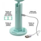 Drzac za mobilni sa LED rasvetom makeup K5 zeleni slika 3