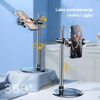 Drzac za mobilni telefon Rtako XBZB-01 crni slika 2