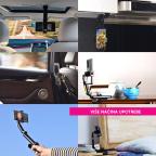 Drzac za mobilni telefon za auto-suncobran slika 3