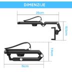 Drzac za mobilni telefon za auto-suncobran slika 6