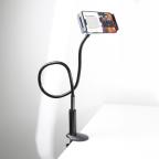 Fleksibilni desktop drzac za mobilni telefon tip3 crni cena 4000 din slika