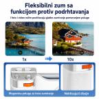Foto nastavak za mobilni telefon PH-80 magnetic beli slika 4