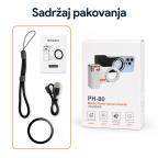 Foto nastavak za mobilni telefon PH-80 magnetic crni slika 7