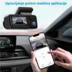 Kamera za Auto DashCam 3u1 JWD 1080P crna slika 4