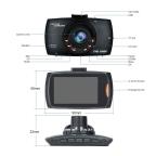 Kamera za Auto DashCam G30 JWD 1080P crna slika 5