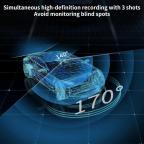 Kamera za Auto DashCam T1 JWD 1080P crna slika 5