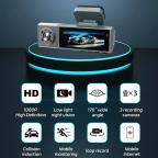 Kamera za Auto DashCam WDR BlackBox JWD 1080P crna slika 5