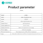 Kucni punjac Coteci CS5193 20W sa PD na lightning kablom beli slika 5