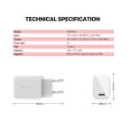Kucni punjac Fantech PowerGO CWD101 PD 20W beli slika 12