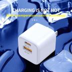 Kucni punjac KONFULON JK75, GaN, QC3.0 18W, PD 20W beli slika 5