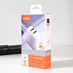 Kucni punjac LDNIO A2221 2xUSB, 12W sa iPhone lightning kablom beli slika 3