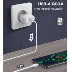 Kucni punjac LDNIO A2313Q PD + QC3.0 sa Type C kablom slika 4