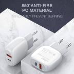 Kucni punjac LDNIO A2313Q PD + QC3.0 sa Type C kablom slika 6