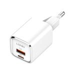 Kucni punjac LDNIO A2317C, 3.6A, QC3.0 18W, PD 30W sa Type C na Type C kablom beli slika 2