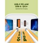 Kucni punjac LDNIO A2526C PD, QC4+, QC3.0, PPS 45W Type C na Type C slika 6