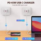 Kucni punjac LDNIO A2526C PD, QC4+, QC3.0, PPS 45W USB na Lightning slika 4