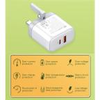 Kucni punjac LDNIO A2526C PD, QC4+, QC3.0, PPS 45W USB na Lightning slika 7