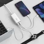 Kucni punjac LDNIO A4610C, QC4+, PD3.0, PPS, 65W beli slika 2