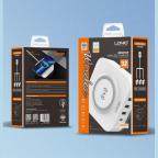 Kucni punjac LDNIO AW004 32W Desktop Wireless Quick Charge 3.0 + PD 30W beli slika 11