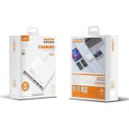 Kucni punjac LDNIO Q605, QC4+, PD3.0, SCP, PPS, VOOC, 120W total power beli slika 7