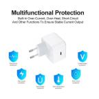 Kucni punjac PD Fast charger 40W za iPhone 17 CE beli slika 4
