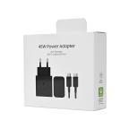 Kucni punjac PD Fast charger 45W redizajn za Samsung sa PD Type C kablom CE crni slika 8