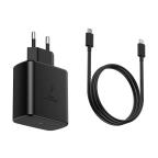 Kucni punjac PD Fast charger 45W za Samsung sa PD Type C kablom CE crni slika 2