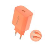 Kucni punjac REMAX Huiying CA10 GaN 40W Type C narandzasti cena 5000 din slika