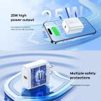 Kucni punjac Remax Kiddy Series 25W 1C Fast RP-U137 beli slika 4