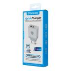Kucni punjac Teracell Evolution TC-04, QC PD, USB-PD 18W+18W, 36W (total) sa lightning kablom beli CE cena 4000 din slika