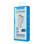 Kucni punjac Teracell Evolution TC-08 5V 2.4A 12W sa lightning kablom beli CE slika 1
