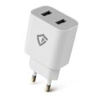 Kucni punjac Teracell Evolution TC-08 5V 2.4A 12W sa lightning kablom beli CE slika 2