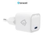 Kucni punjac Teracell Evolution TC-14GP, GaN, PD 3.0, 20W sa PD iPhone lightning kablom beli CE slika 2