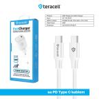 Kucni punjac Teracell Evolution TC-14GP, GaN, PD 3.0, 20W sa PD Type c kablom beli CE slika 4