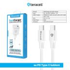 Kucni punjac Teracell Evolution TC-16GP, GaN, PD 3.0, 35W sa PD Type c kablom beli CE slika 4